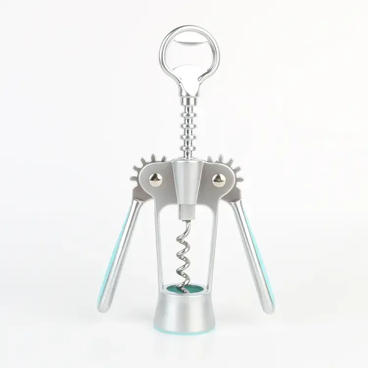 ZINC Allit ຄູ່ມືຄູ່ມື Corkscrew ເຫລົ້າທີ່ເຮັດຈາກ Corkscrew ເຫຼົ້າແວງ